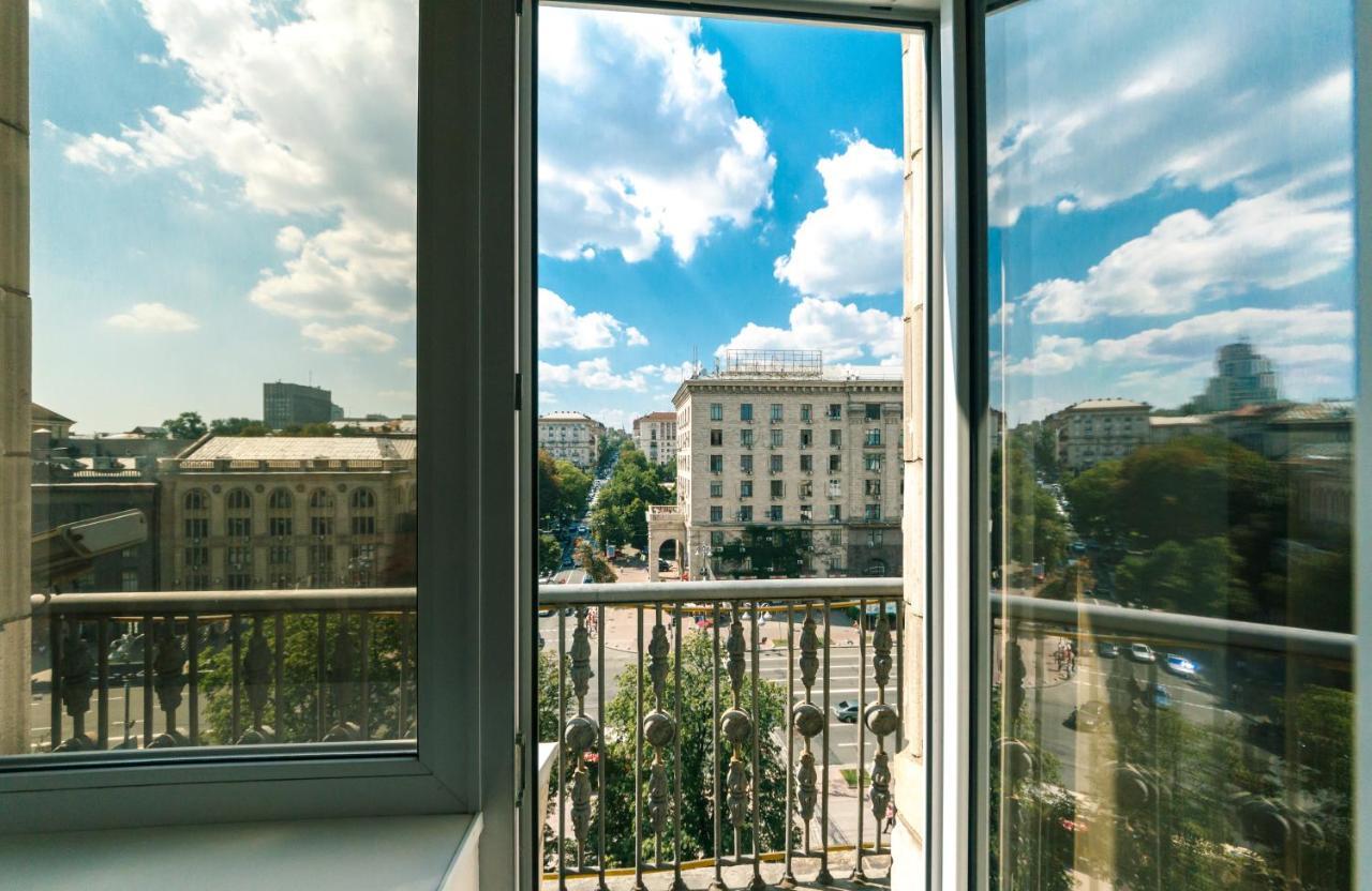 Квартира На Крещатике Kiev Ngoại thất bức ảnh